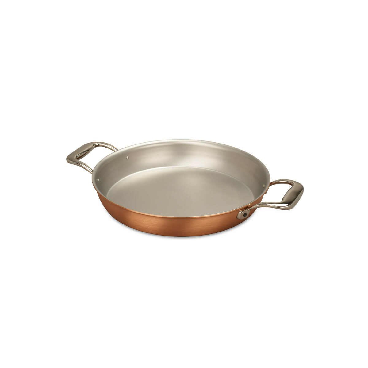 Paella Pfanne I Bratpfanne 2 Griffe Manufaktur FALK Culinair